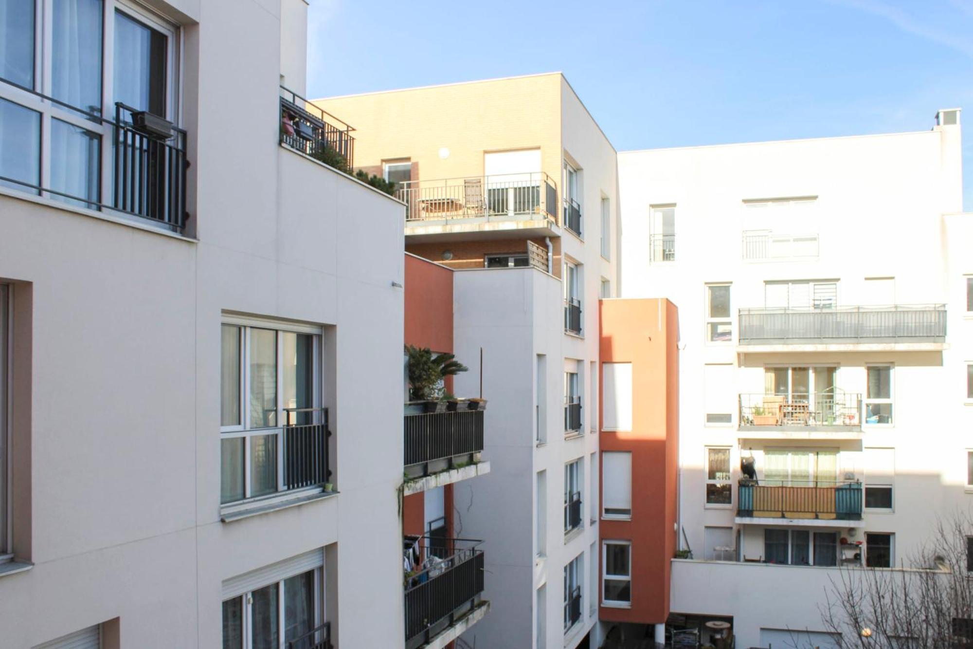 סן-דני 3-Rooms Apartment With Wifi And Balcony מראה חיצוני תמונה